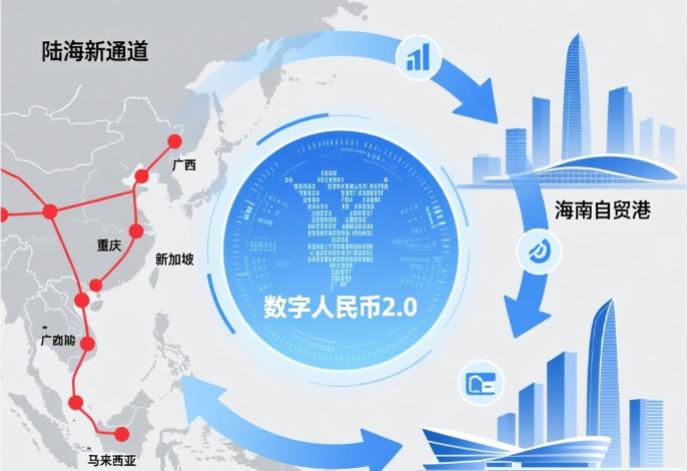 构建新全球化体系的战略三角：数字人民币2.0、陆海新通道与海南自贸港的协同创新
