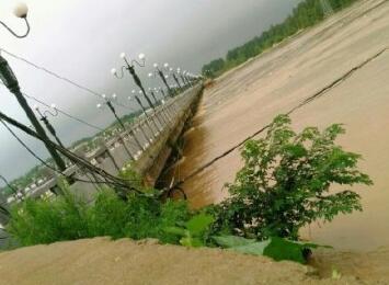 湖北举水河流域武汉新洲段发生溃口万人转移