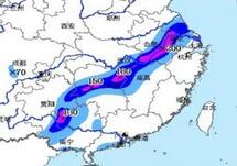 中央气象台发暴雨橙色预警 苏鄂皖一带继续暴雨