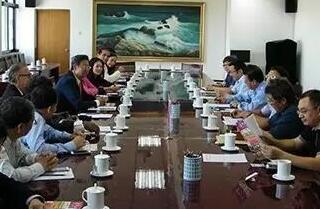 美国美中企业家商会访问首都企业家俱乐部