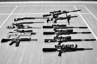 平安警方跨区域警务协作缴获气枪13支