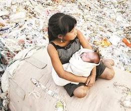 &ldquo;塑料王国&rdquo;的孩子：以垃圾为生 废注射器是玩具