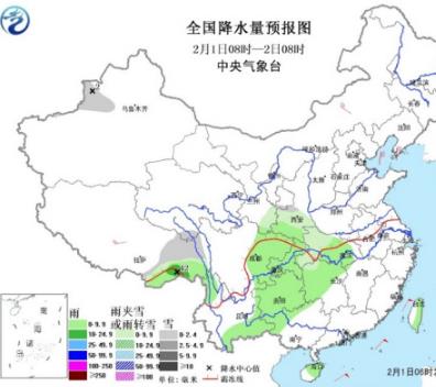 中国近海海域有8级大风 华北西南部黄淮等地有小雨雪