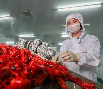 江苏盱眙龙虾&ldquo;走&rdquo;出国门