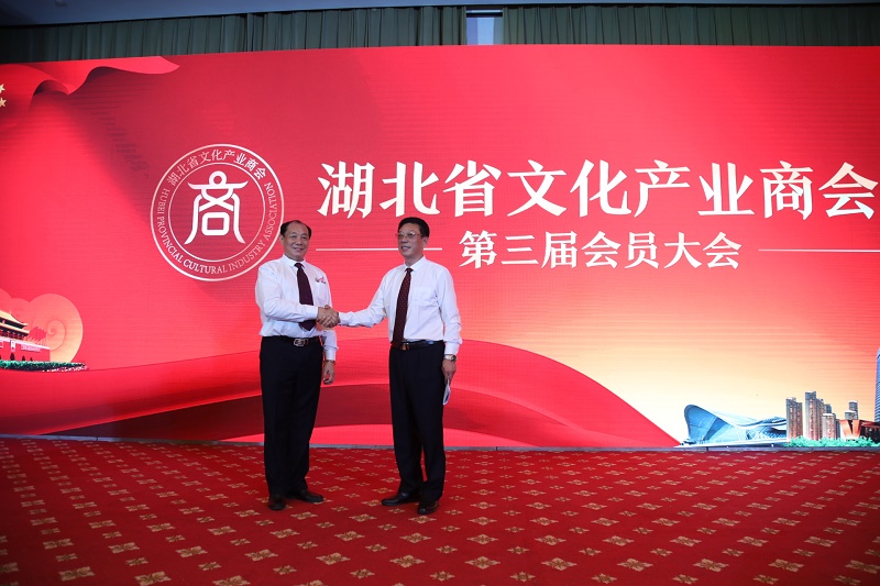 湖北省文化产业商会新一届理事会成立  雷世斌当选会长