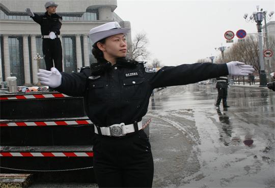 哈尔滨迎来2018年第一场雪
