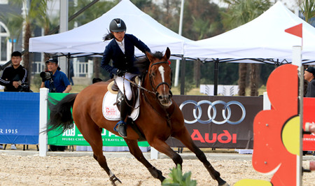 第十六届中国武汉国际赛马节马术场地障碍挑战赛圆满闭幕