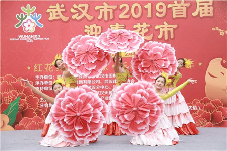 武汉首届迎春花市圆满落幕 市民花近9千万买花过年