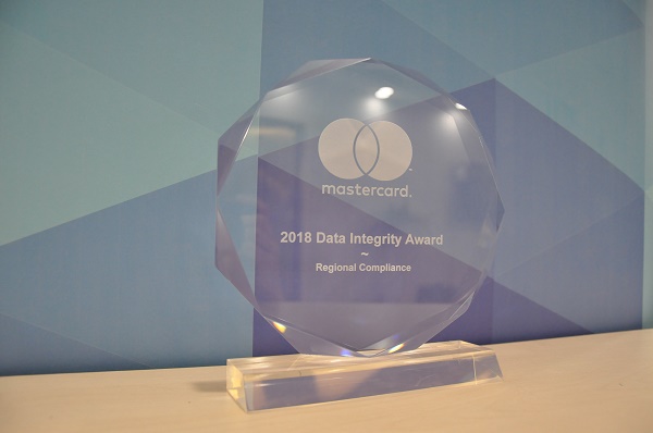 哈尔滨银行荣获万事达国际信用卡组织亚太地区最佳合规表现奖