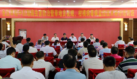 广西举办病虫害防治培训班 全力开展科学防病治虫保丰收行动