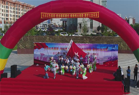 黑龙江：龙江县119名优秀青年奔赴军营履行使命