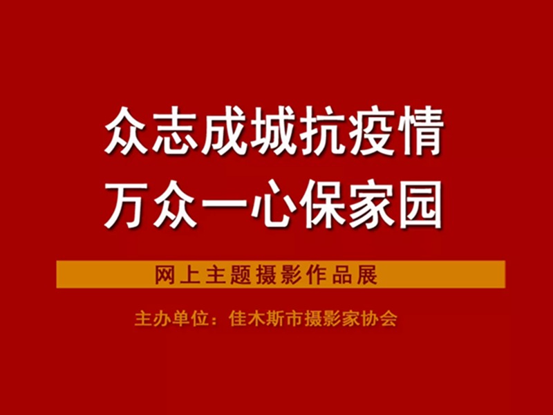 疫情动态| 众志成城抗疫情 万众一心保家园&mdash;&mdash;佳木斯市摄影家协会网上主题摄影作品展（部分）