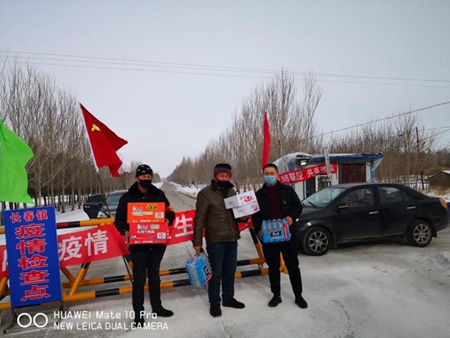 黑龙江省拜泉县：战&ldquo;疫&rdquo;情 一线小村庄里党旗红