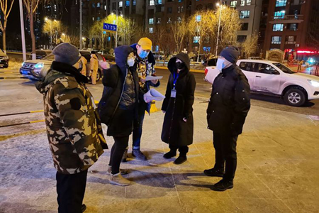 哈尔滨：警民共筑社区防&ldquo;疫&rdquo;网