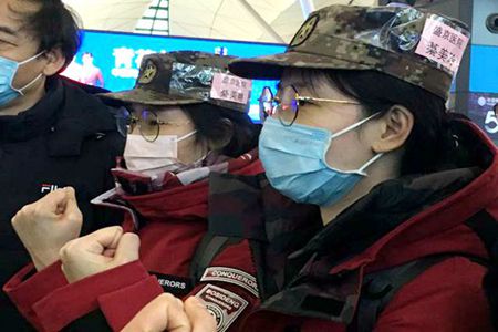 双胞胎姐妹湖北襄阳共同战疫情