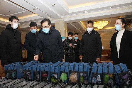 黑龙江鹤岗：关爱一线医护人员 夯实疫情防控基础