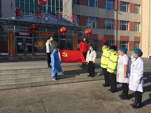 黑龙江拜泉县：四名战&ldquo;疫&rdquo;先锋火线入党