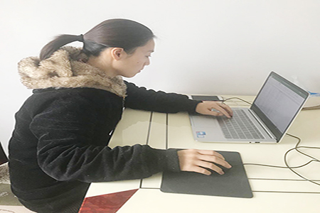 身在疫区心在岗 招生战线不松懈&mdash;&mdash;在湖北疫区的海南师范大学胡珊珊