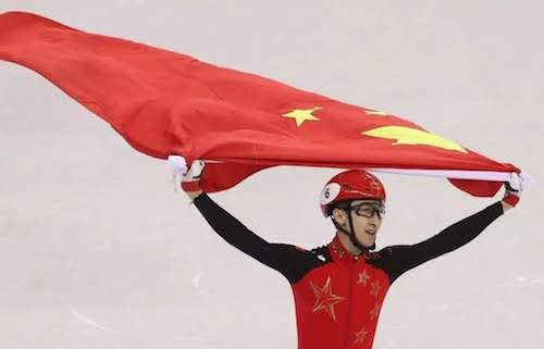 佳木斯：冬奥会冠军武大靖为家乡援鄂医疗队员献爱心