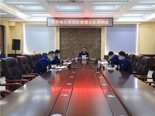 齐齐哈尔市消防救援支队多措并举打响春季火灾防控战役