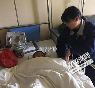 男童大难不死 15楼坠下脸着地砸出个坑