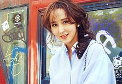 胡静春意写真：慵懒不失顽皮 活泼中透着甜美