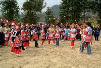 湖北秭归石柱土家村 圣天冷水米喝上了豆奶豆浆