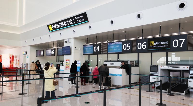 鹤舞新翼凌空启航 齐齐哈尔三家子机场新航站楼全面投入使用