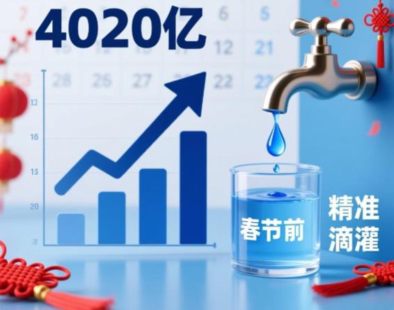 央行单日逆回购4020亿，春节前&ldquo;精准滴灌&rdquo;流动性