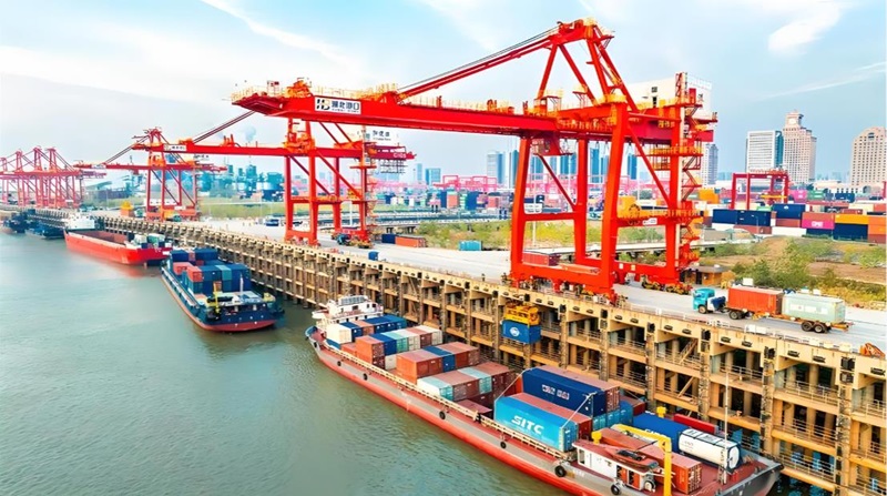 近洋直航六年货值破80亿，湖北内陆变开放前沿