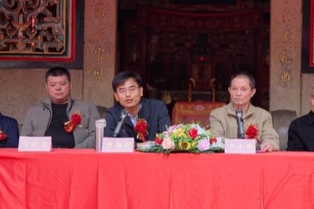 漳州市龙海区登第社区学习分享会 乡贤博士返乡传递成长正能量