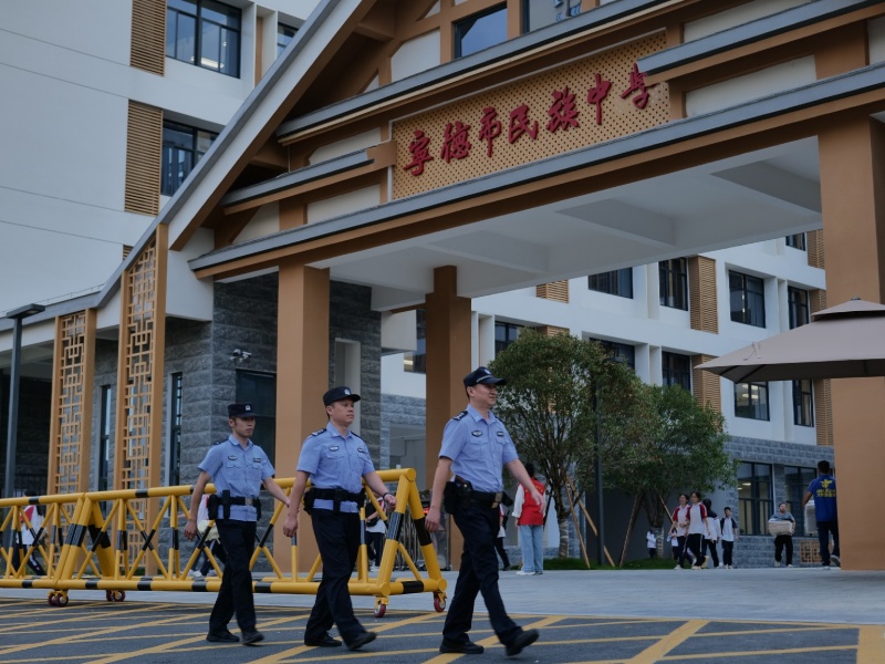 福建福安坂中派出所：山哈故里藏警色 畬鄉(xiāng)平安入畫來