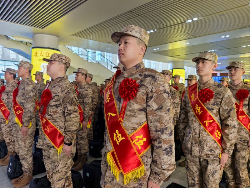 齐齐哈尔：热血新兵启征程 共筑强军强国梦