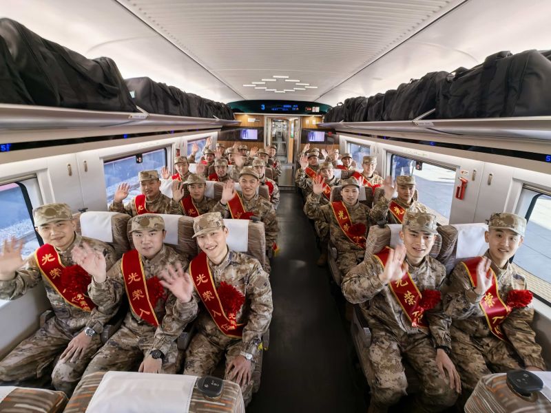 齐齐哈尔：热血新兵启征程 共筑强军强国梦