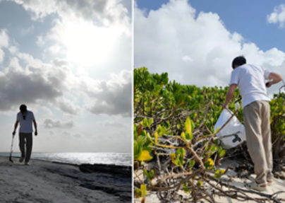 以环保续航山海，白小T&ldquo;续航计划&rdquo;在西沙书写品牌担当