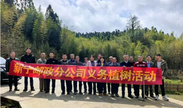 新宁邮政：种下&ldquo;生态树&rdquo; 结出&ldquo;振兴果&rdquo;