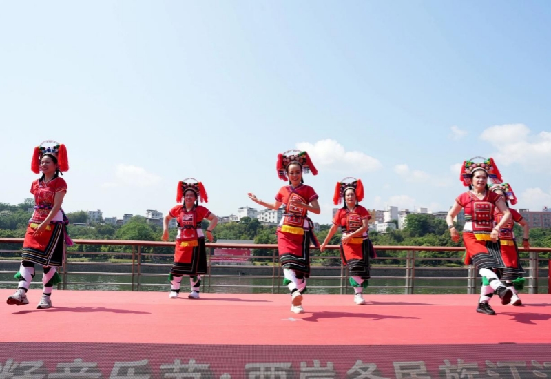 汀江两岸歌声扬 海峡两岸同胞共庆&ldquo;三月三&rdquo;