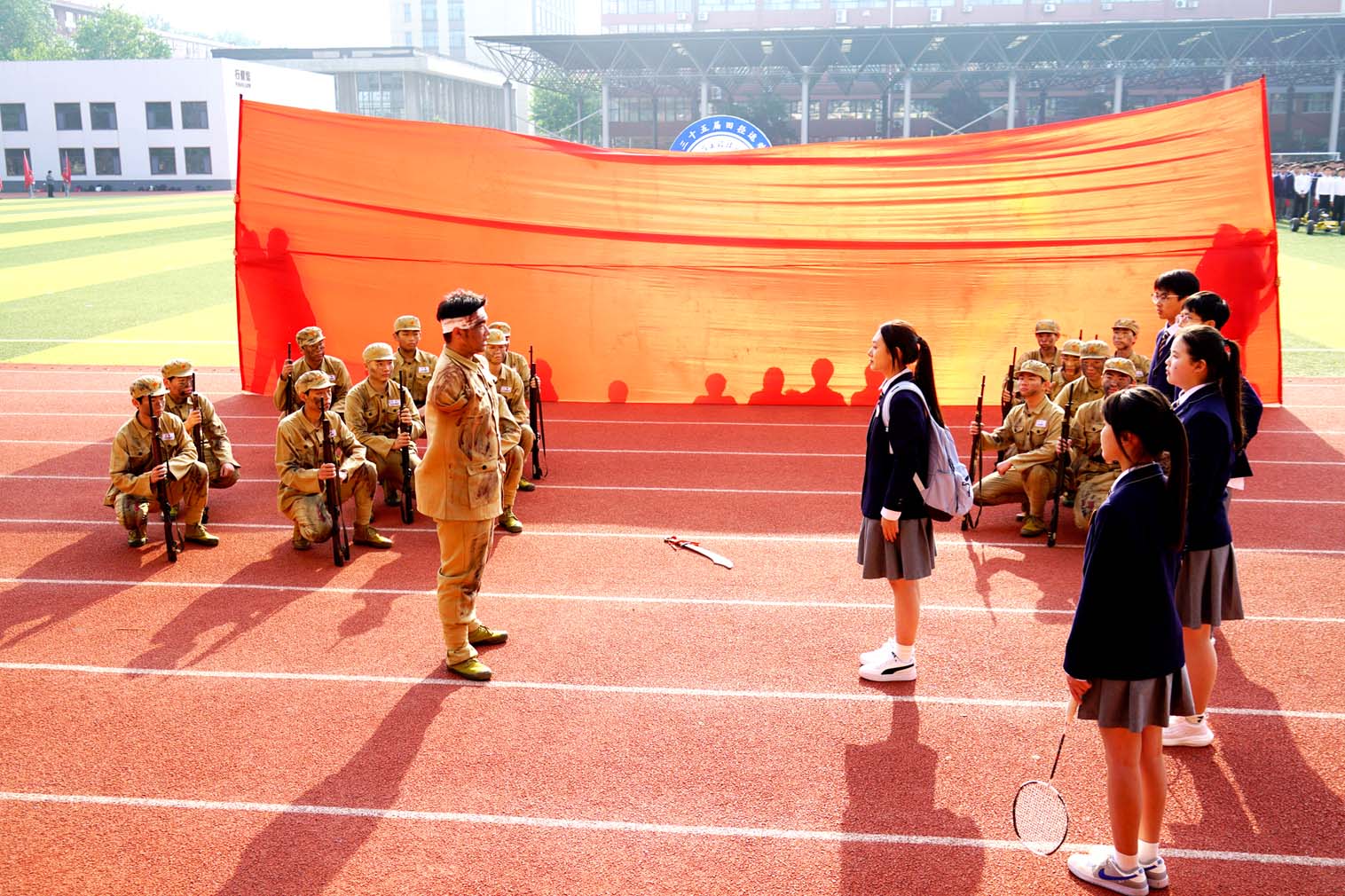技能報(bào)國(guó)展匠心：石家莊工程技術(shù)學(xué)校、河北工程技師學(xué)院第三十五屆田徑運(yùn)動(dòng)會(huì)開(kāi)幕