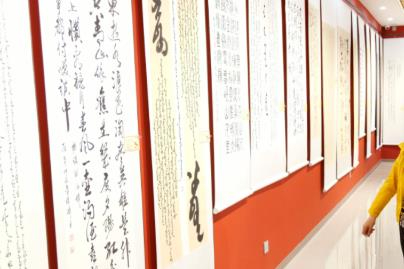 鄂托克旗第六届民族团结&ldquo;伊吉汗杯&rdquo;书法展成功举办