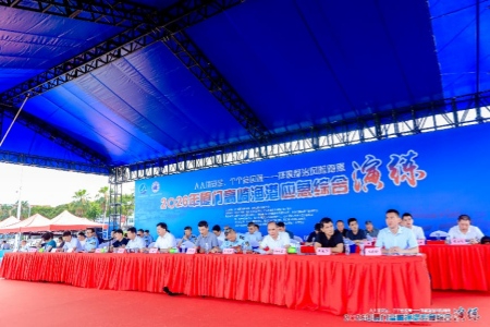 &ldquo;海陆空&rdquo;立体救援 智能化装备亮相 - 2026年厦门高崎渔港应急演练举行