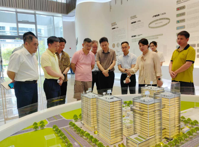 杭州金华商会赴国贸慧谷创新园考察 共探产业协同发展新路径