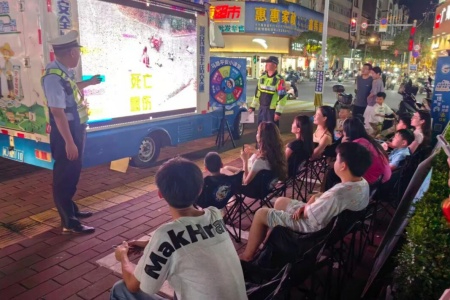 宁德福安：马路平安小课堂多点开讲 筑牢昼夜出行安全防线
