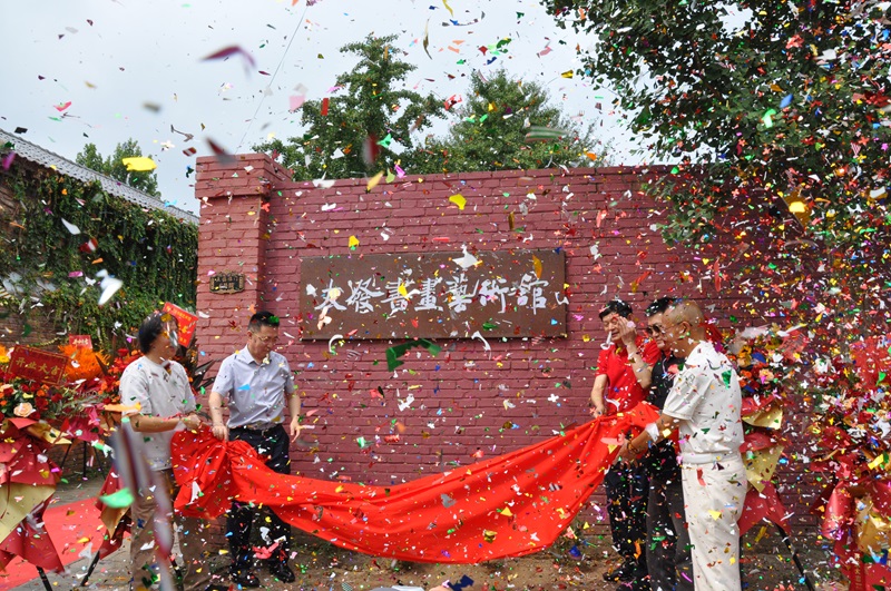军旅书法家金友发艺术馆在京开馆 《华严经》67.5万字长卷重磅亮相