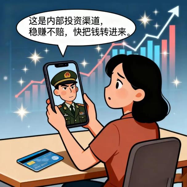 网恋"军官"设下理财骗局，保定民警火速上门成功拦截7万元