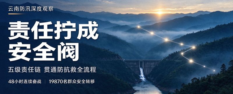 从省委书记的深夜调度，到网格员的风雨敲门 - 云南五级责任人体系防汛实践观察